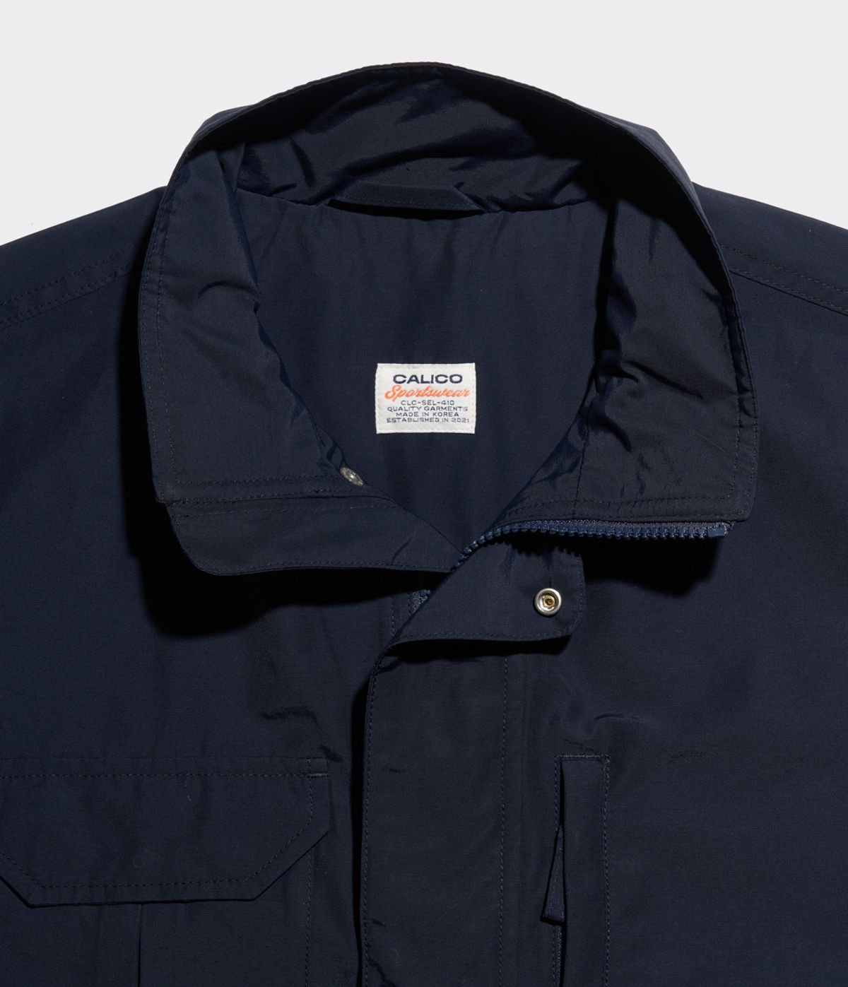 칼리코(CALICO) 60/40 라이트 파카 / Dark Navy
