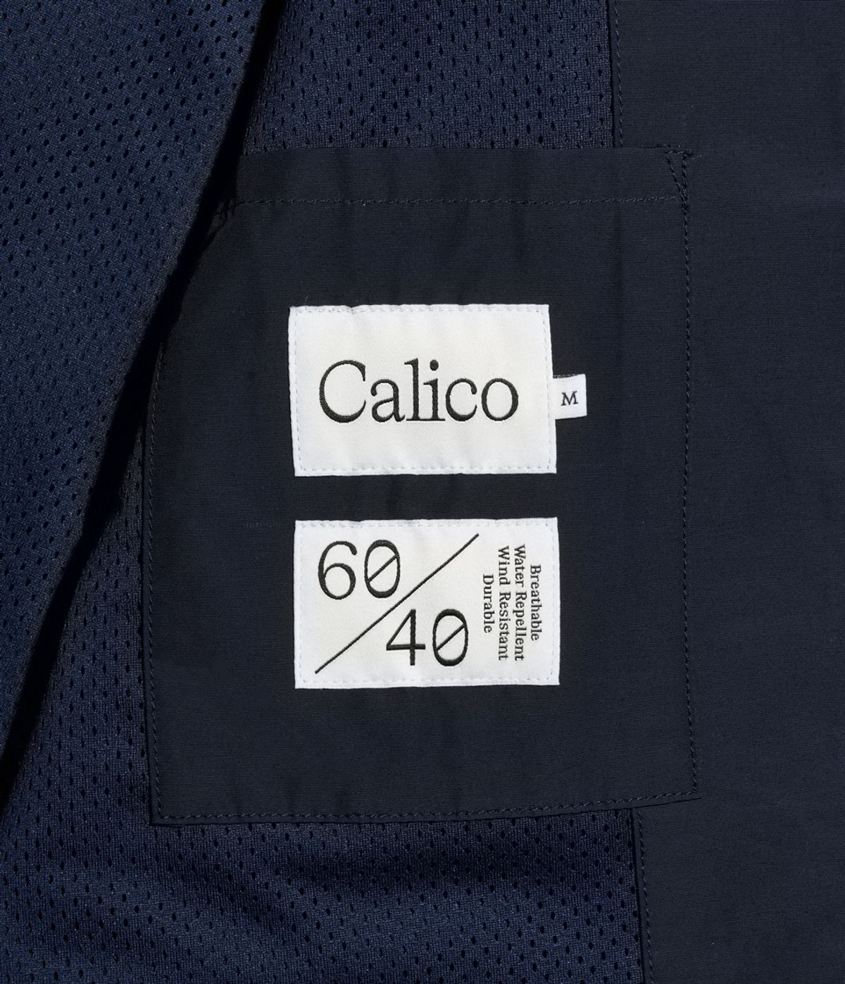 칼리코(CALICO) 60/40 라이트 파카 / Dark Navy