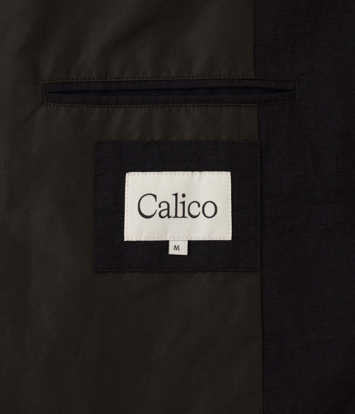 칼리코(CALICO) 체스터필드 코트 2세대 / Black