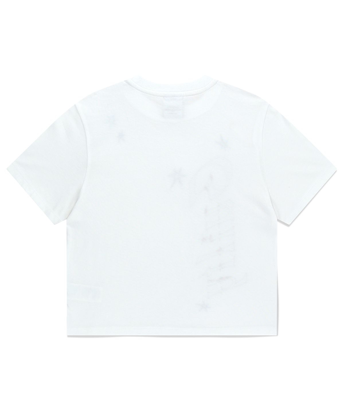 마하그리드(MAHAGRID) GUILTY APPLIQUE TEE WHITE(MG2FMFT516A)