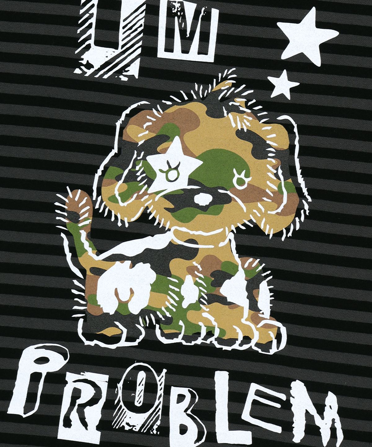 마하그리드(MAHAGRID) PROBLEM DOG TEE BLACK(MG2FMFT517A)