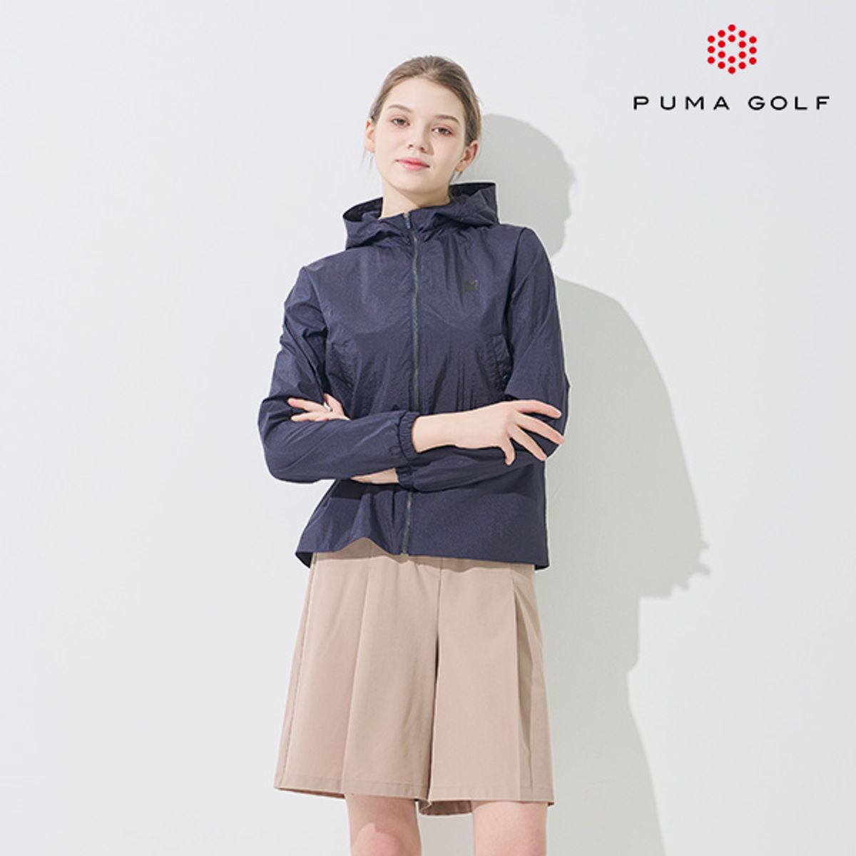 푸마 골프(PUMA GOLF) 나일론 바람막이 여성 3color