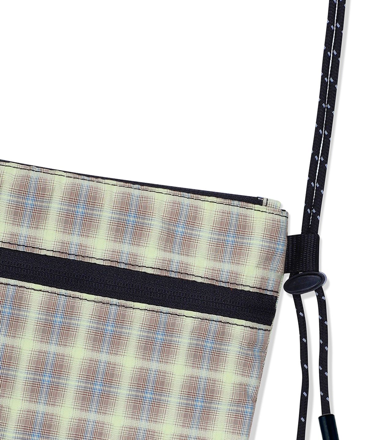 마하그리드(MAHAGRID) CHECK SACOCHE BAG BEIGE(MG2FMMAB55A)