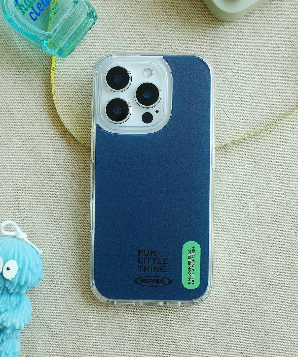 벌룬프렌즈(BALLOON FRIENDS) FLT 미스틱네이비 젤하드 폰케이스