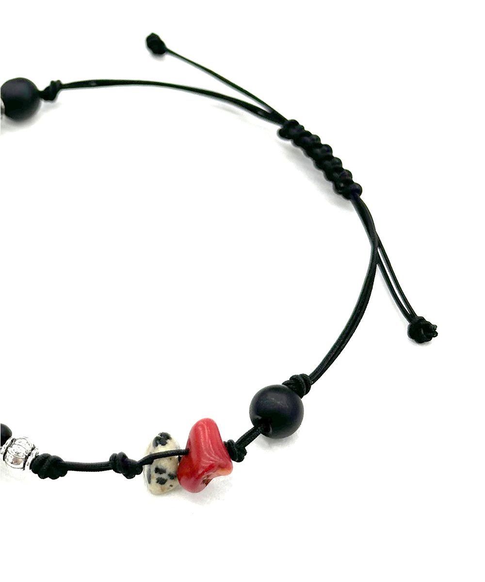 アクセサリー MasaMina ZMZY 2MM Square Stone Bracelets Gold Color Beaded Stacking