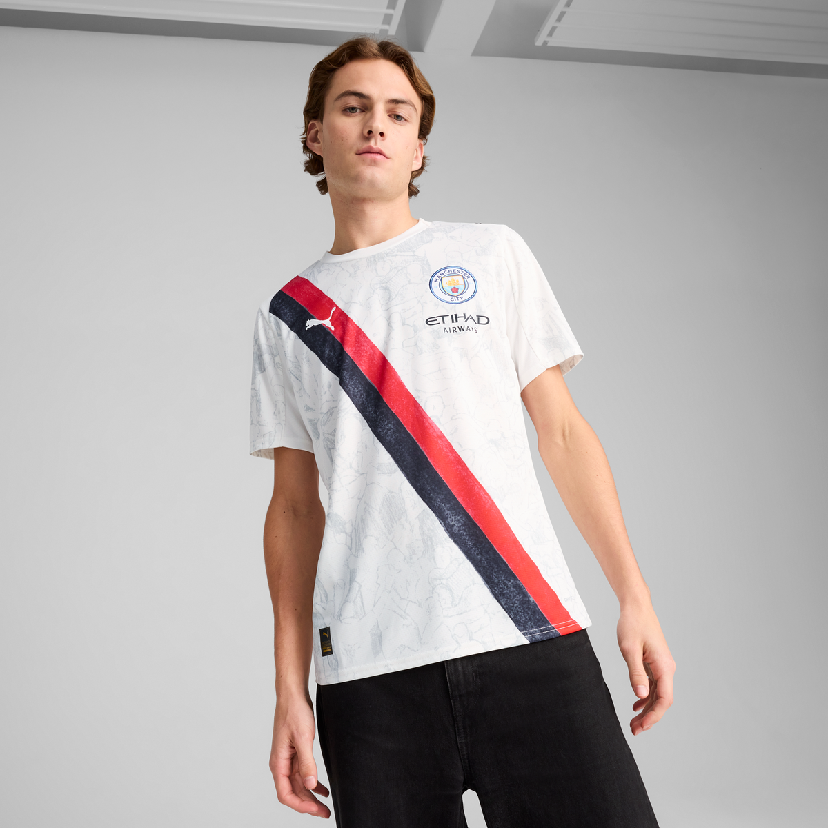 푸마(PUMA) 키드슈퍼 MCFC 저지 레플리카 KIDSUPER MCFC Jersey Replica (78106807)