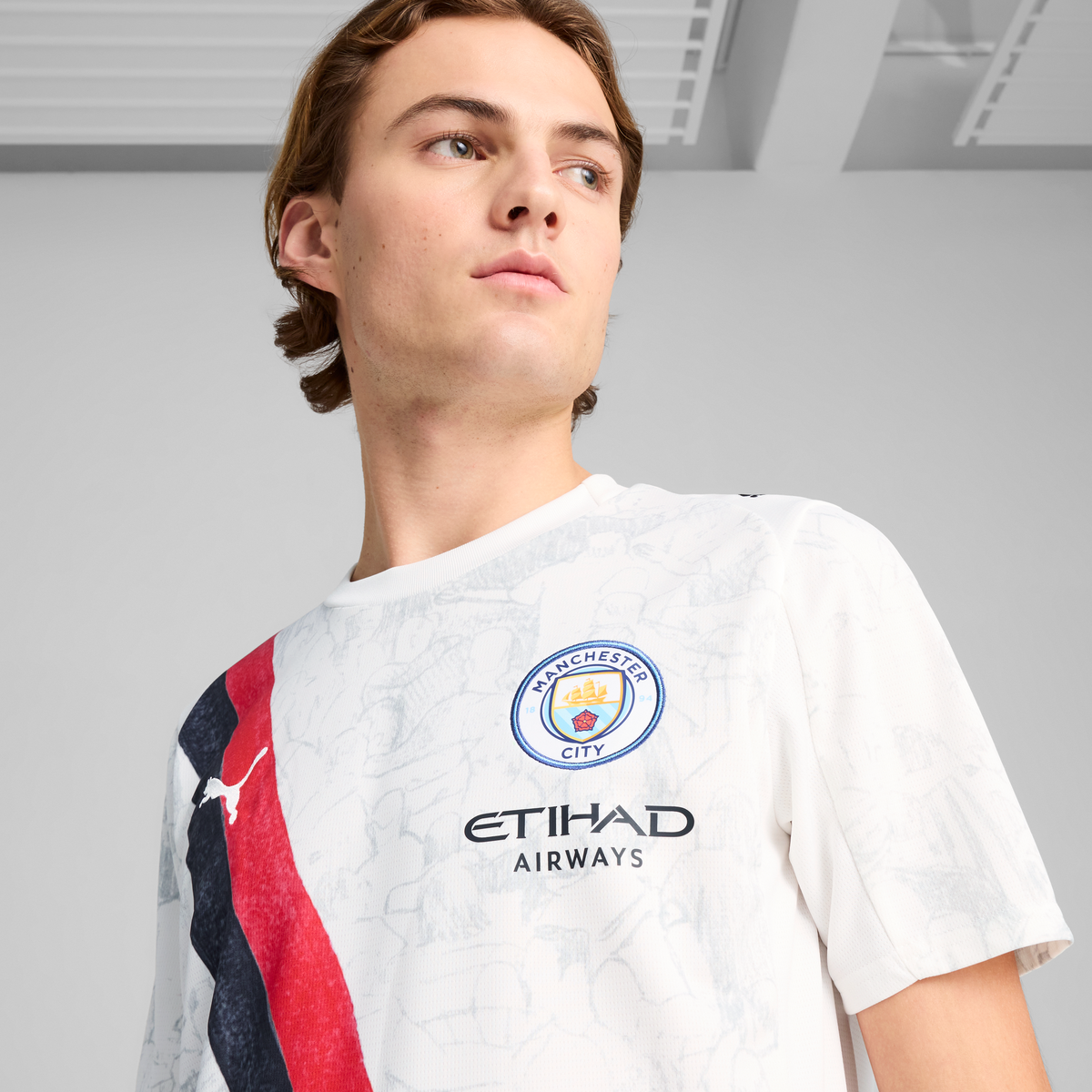푸마(PUMA) 키드슈퍼 MCFC 저지 레플리카 KIDSUPER MCFC Jersey Replica (78106807)