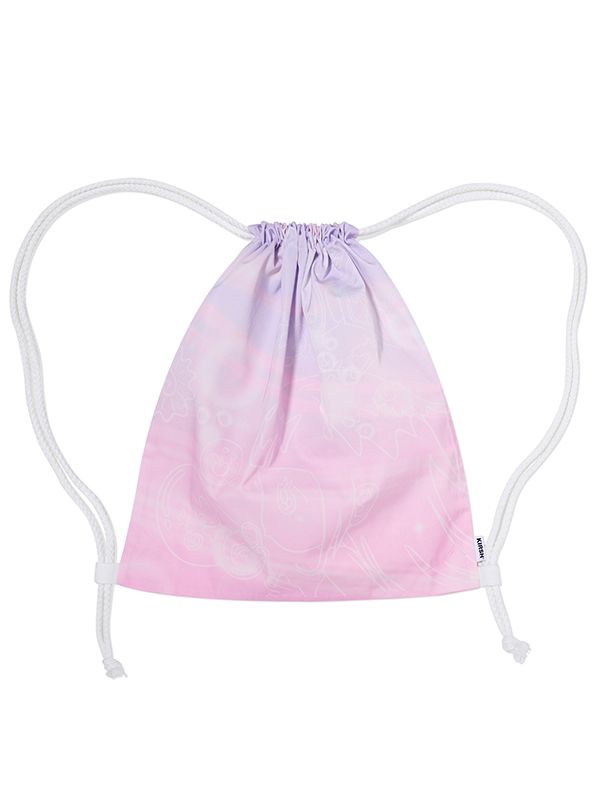 ★KIRSH X SUNONEBIRD★FULL PRINT GYM SACK MUSINSA | KIRSH Kirsh x Sun One Bird Full Print Gym Sack [Pink]