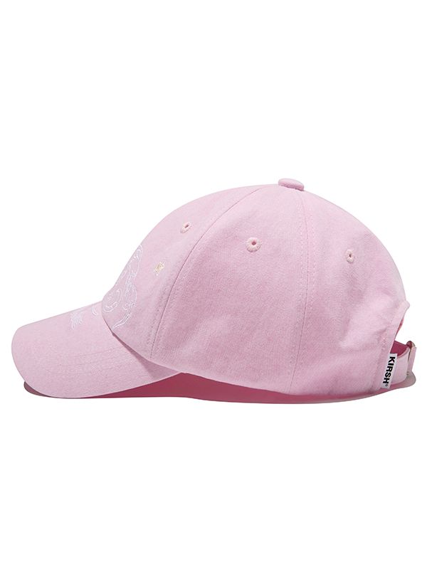 MUSINSA | KIRSH Kirsh x Sun One Bird Embroidered Ball Cap [Pink]