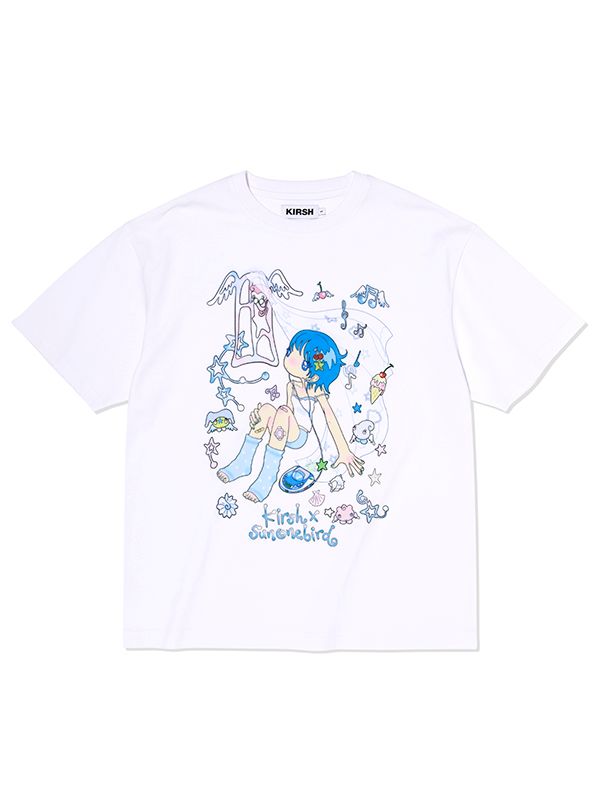 ◆KIRSH◆ Kirsh X Sun One Bird Big Oversized Graphic T-Shirt MUSINSA | KIRSH Kirsh x Sun One Bird Main Graphic Big