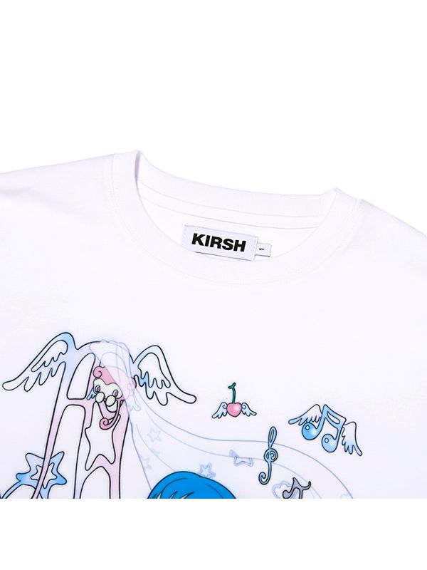 Tシャツ・カットソー [KIRSH]KIRSH X SUNONEBIRD MAIN GRAPHIC BIG OVER SIZE T-SHIRT MUSINSA | KIRSH Kirsh x Sun One Bird Main Graphic Big