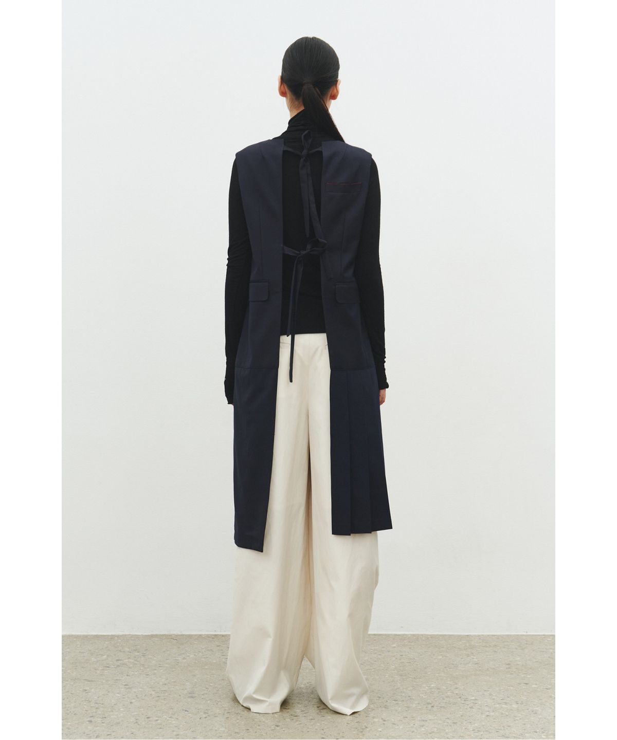 래코드(RECODE) V-neck Back Open Dress_RQDAS25568NYX