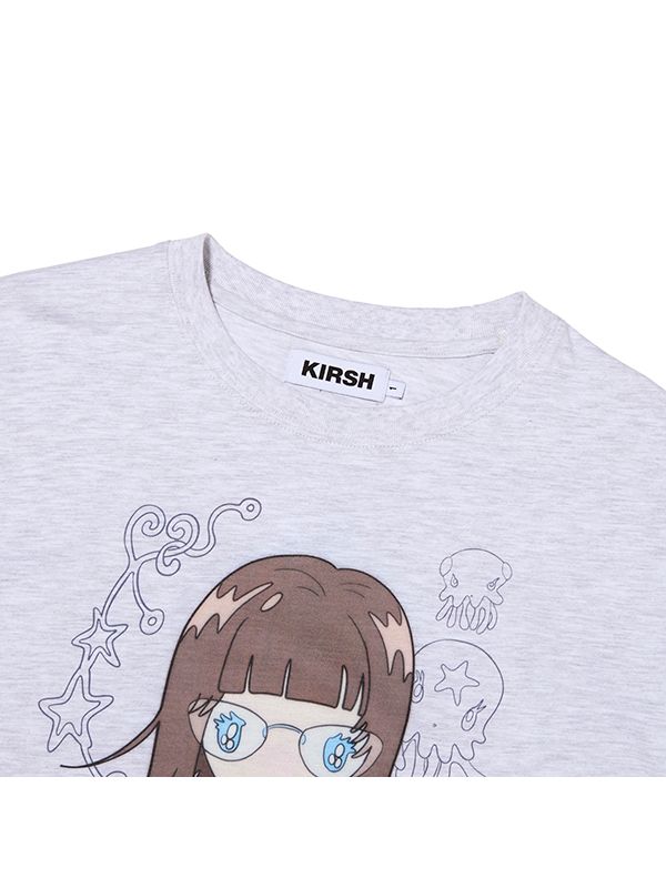 Tシャツ・カットソー [KIRSH] KIRSH X SUNONEBIRD ANGEL GIRL LOOSE FIT T-SHIRT MUSINSA | KIRSH Kirsh x Sunwon Bird Angel Girl Loose Fit T