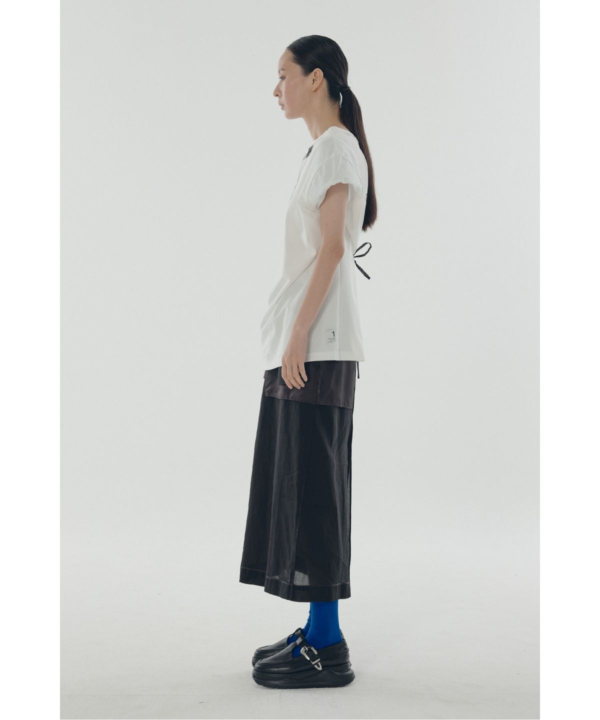래코드(RECODE) Adjusted Backward T-shirts_RQTAM25519WHX