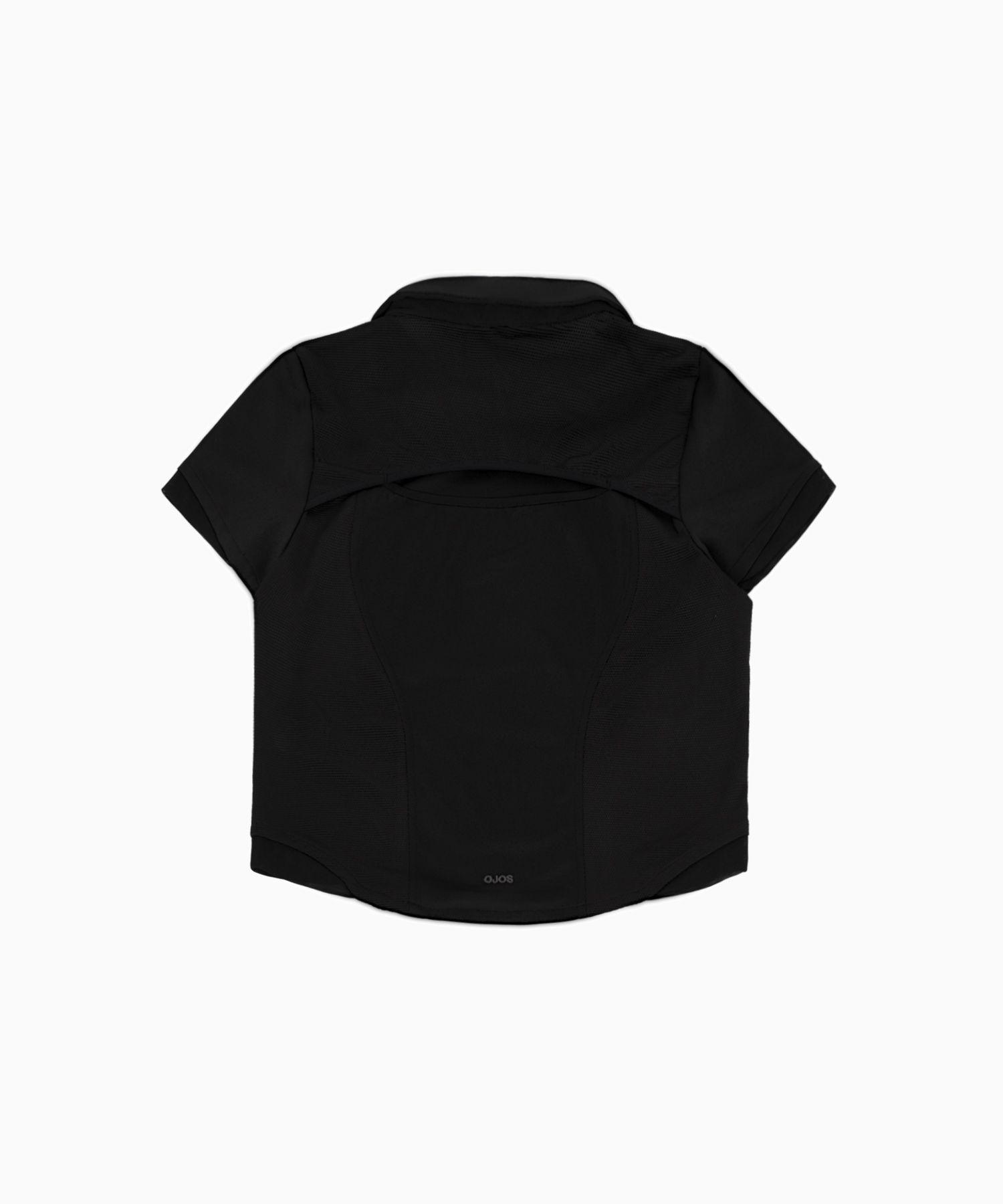 오호스(OJOS) Side Neck Collar T / Black - 사이즈 & 후기 | 무신사