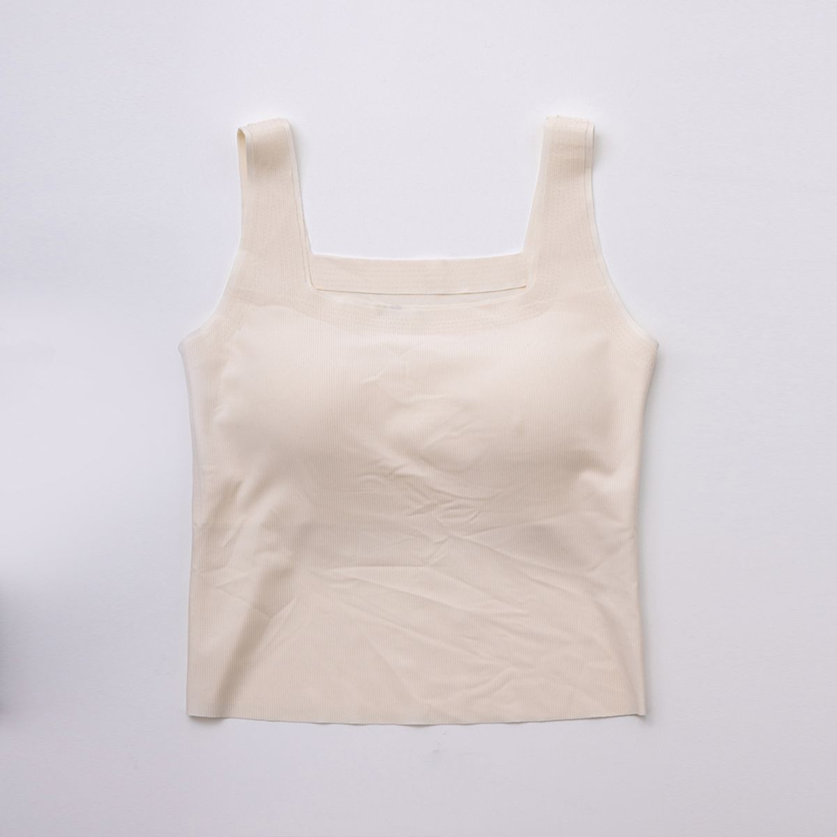 멜라니조이(MELANIE JOY) MJ_Square collar ice silk tank top_2color
