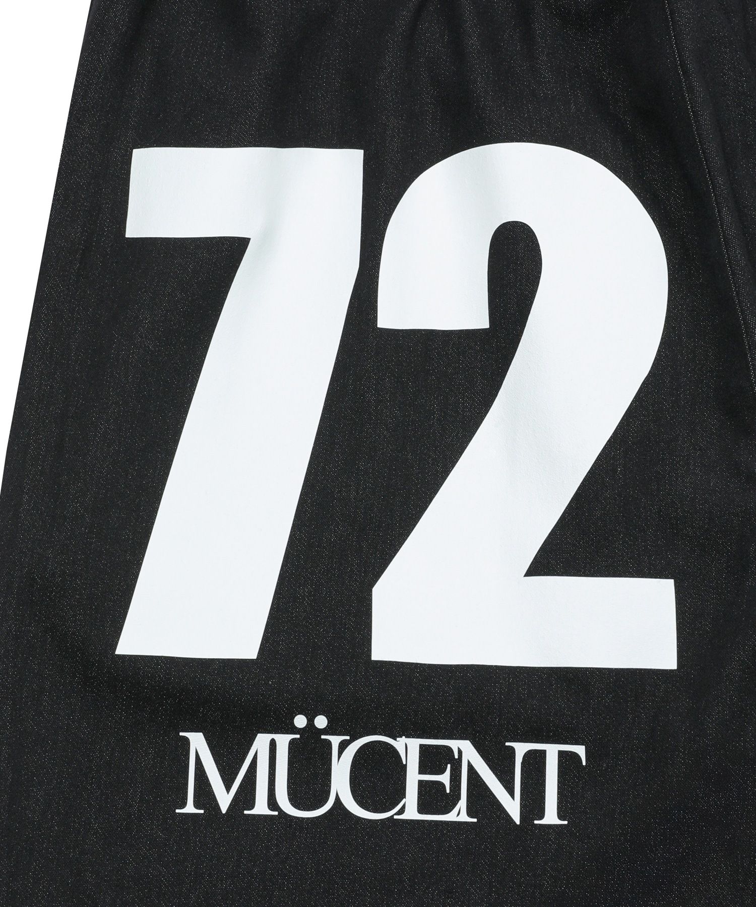 ★MUCENT★ Signature Bag 72 Lettering Wide Denim Pants Unise MUSINSA | MUCENT Signature Bag 72 Lettering Wide Denim