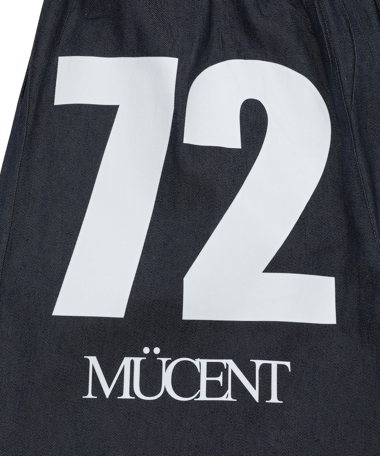 ★MUCENT★ Signature Bag 72 Lettering Wide Denim Pants Unise MUSINSA | MUCENT Signature Bag 72 Lettering Wide Denim