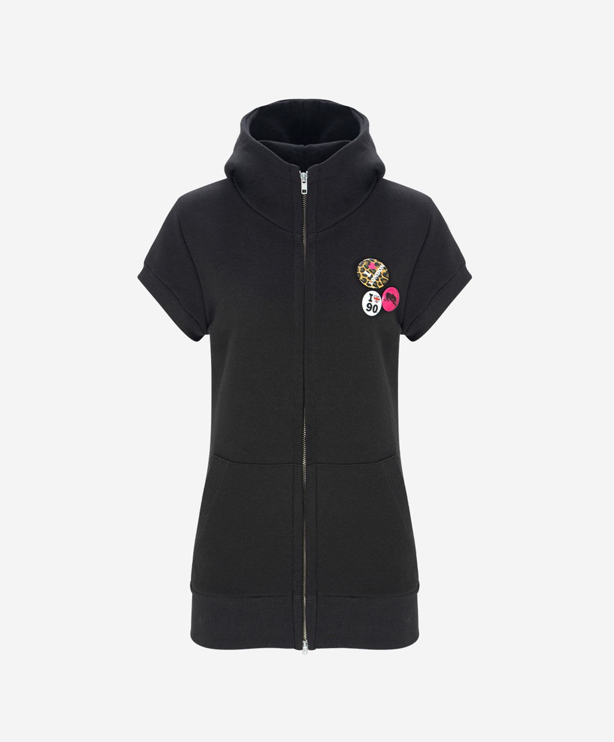 런던파퓸스 아카이브(LONDON PARFUMS ARCHIVE) DEVIL HOODIE with PIN BUTTON BLACK