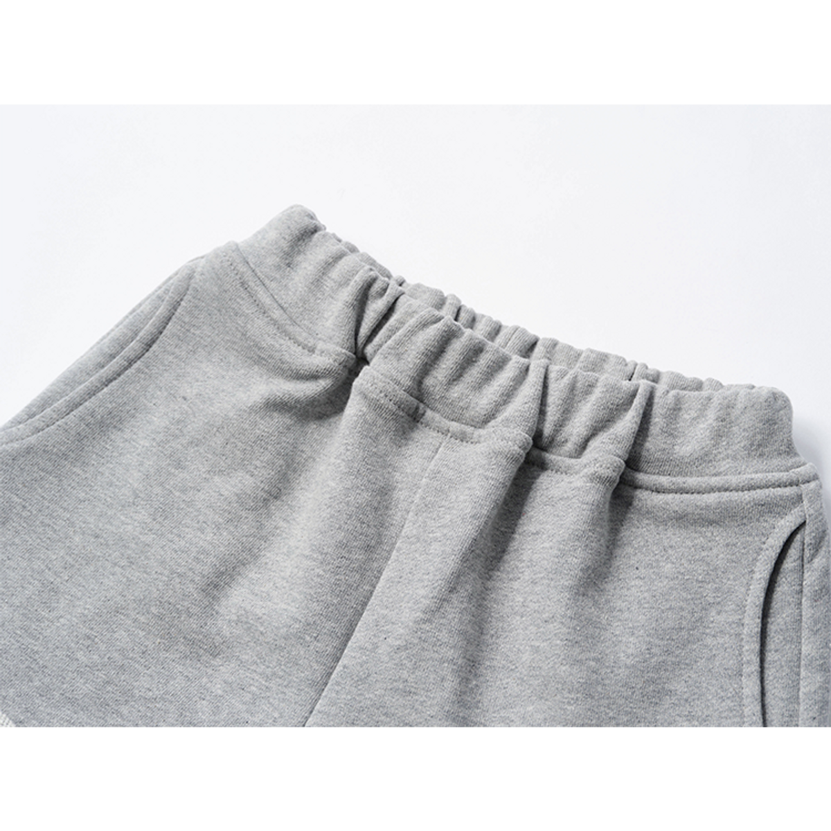 라메종드도도(LA MAISON DE DODO) DODO BASIC Simpler Sweatpants ( Melange  Grey )_ 아동용 여름 반바지