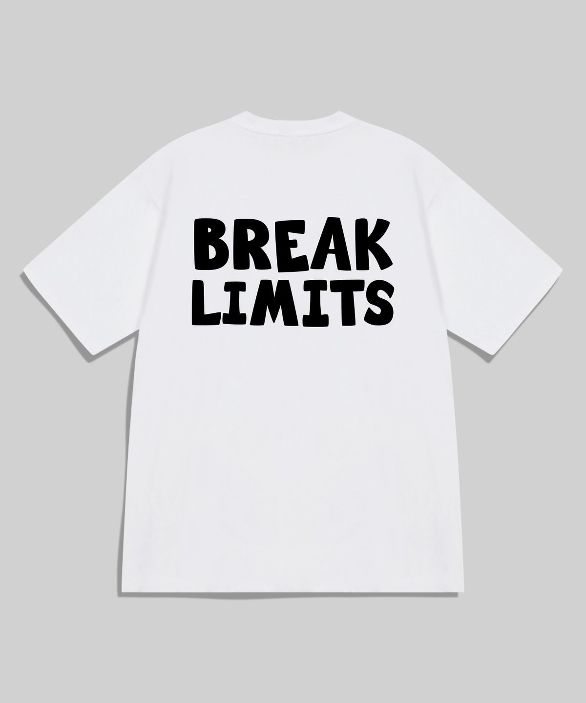 언탭트 스튜디오(UNTAPPED STUDIO) BREAK LIMITS 오버핏 반팔 티셔츠 4COLOR