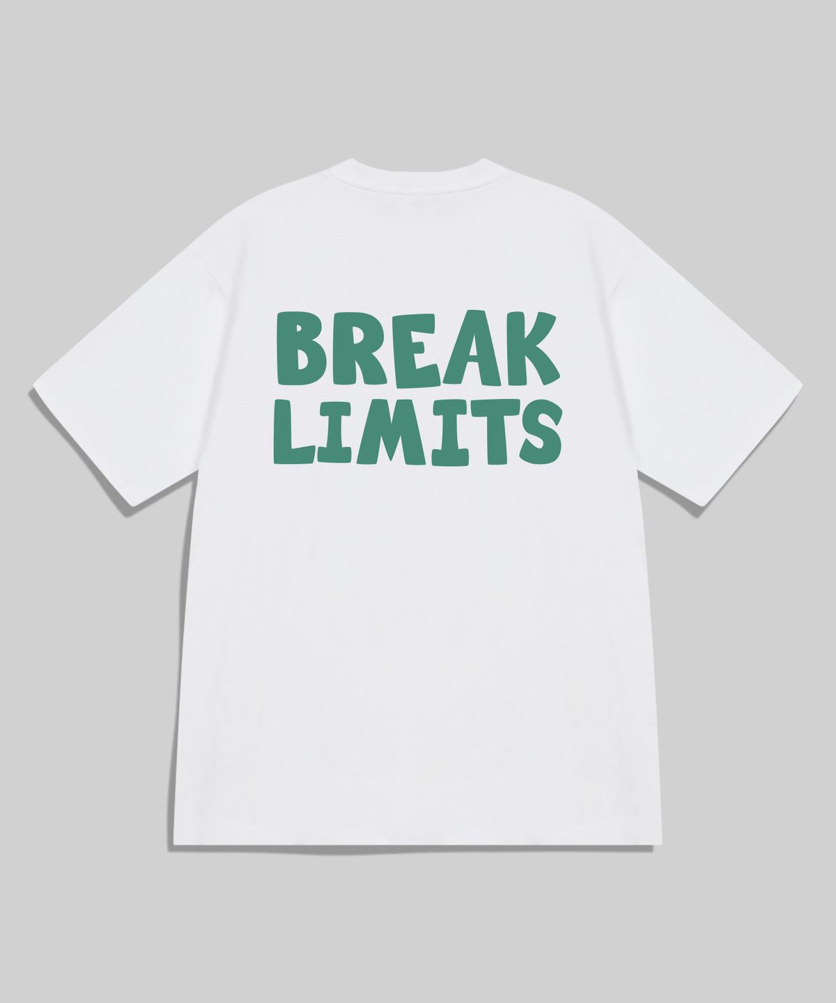 언탭트 스튜디오(UNTAPPED STUDIO) BREAK LIMITS 오버핏 반팔 티셔츠 4COLOR