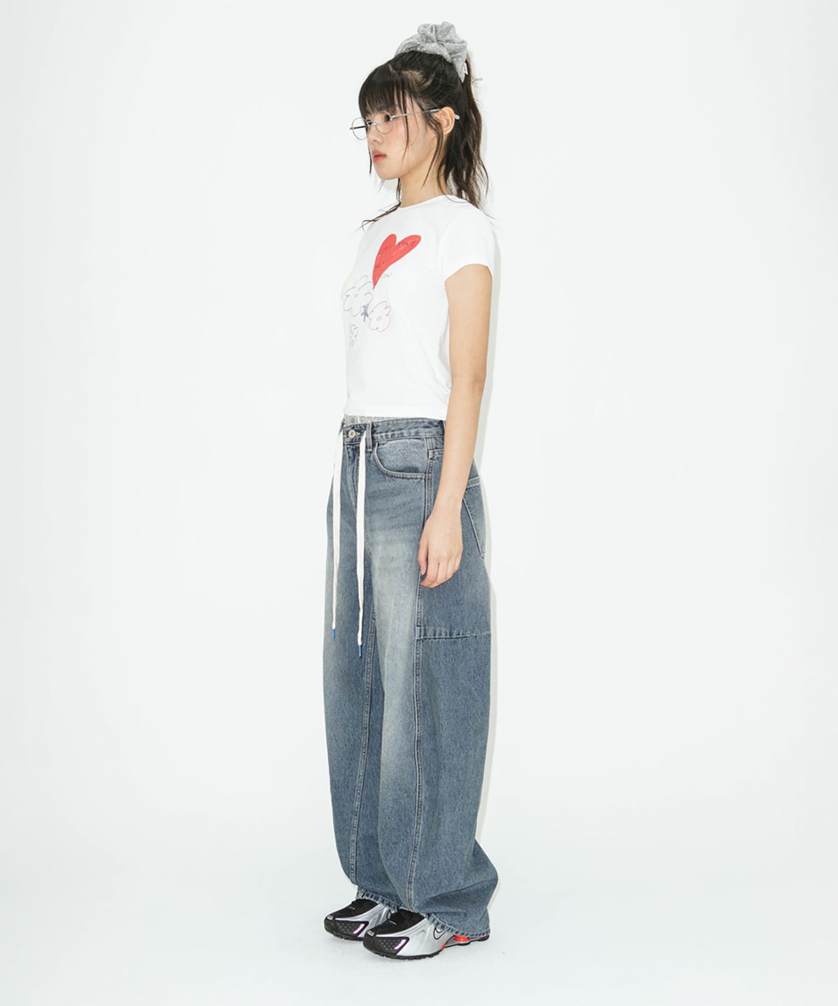 라츠유(LOTSYOU) lotsyou_Vintage strap denim