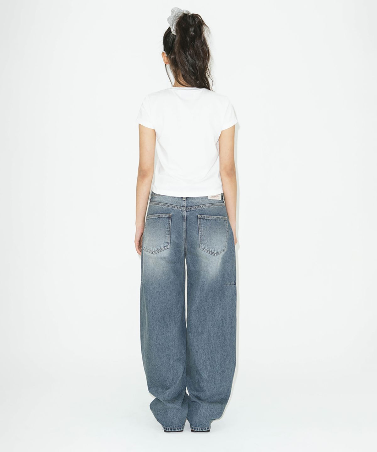 라츠유(LOTSYOU) lotsyou_Vintage strap denim