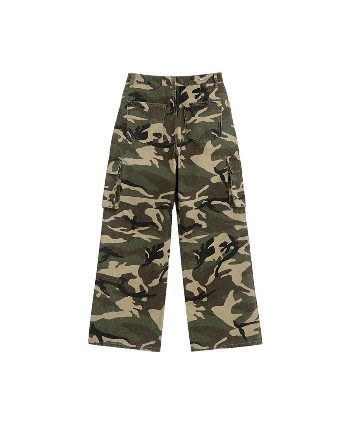 라츠유(LOTSYOU) lotsyou_Camouflage Cargo Pants