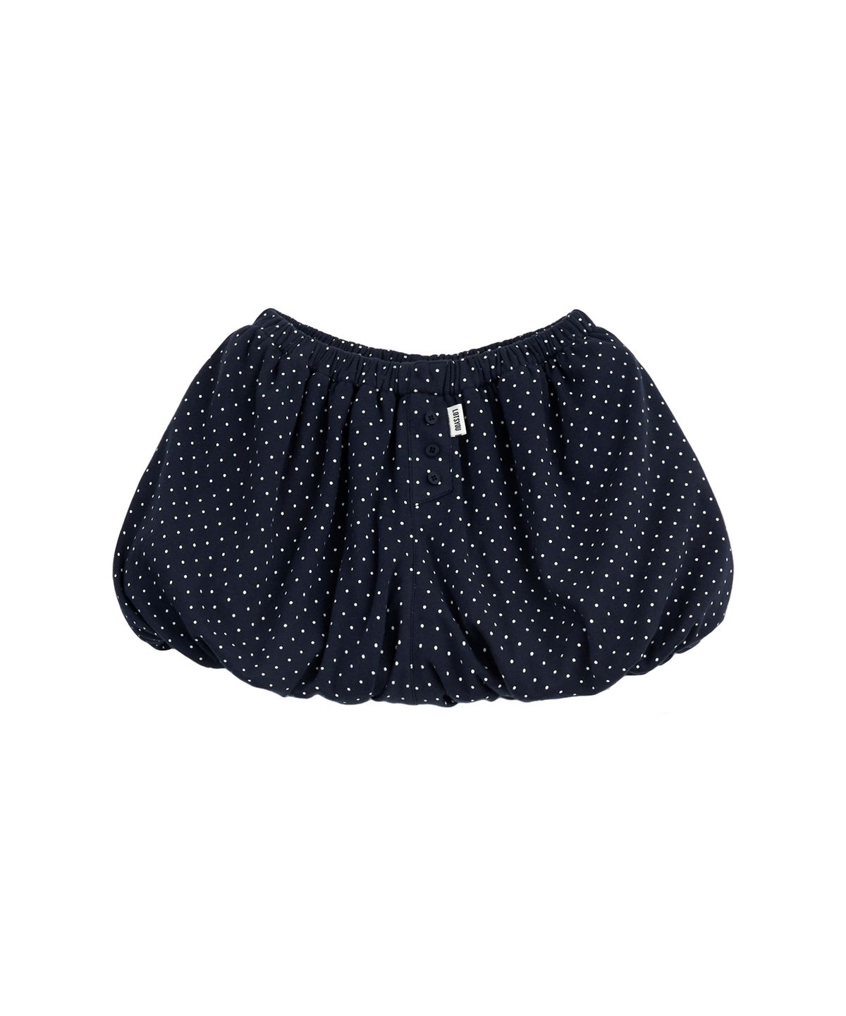 라츠유(LOTSYOU) lotsyou_Darlene Bloomer Shorts Navy