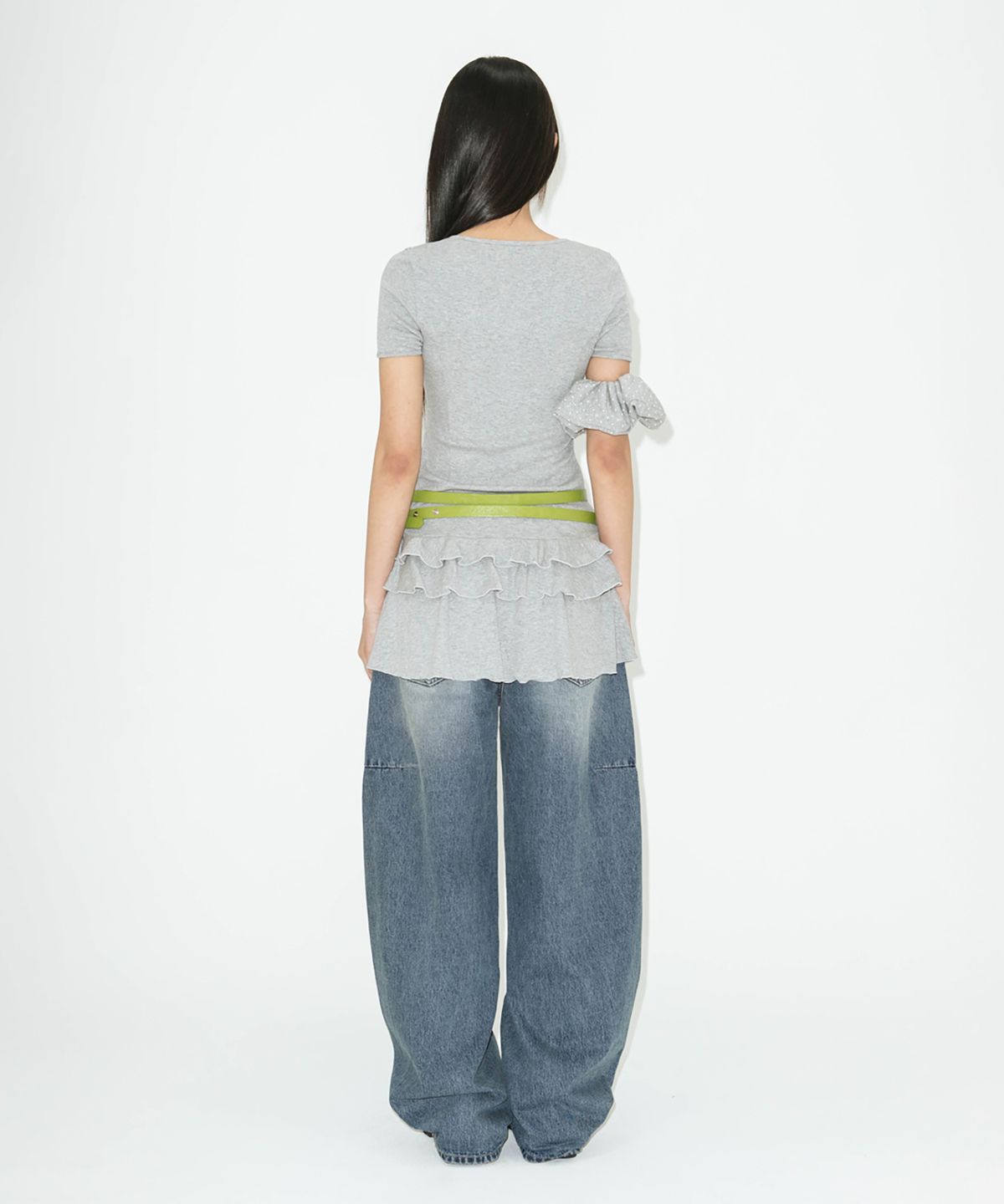 라츠유(LOTSYOU) lotsyou_Seren Snap Belt Green