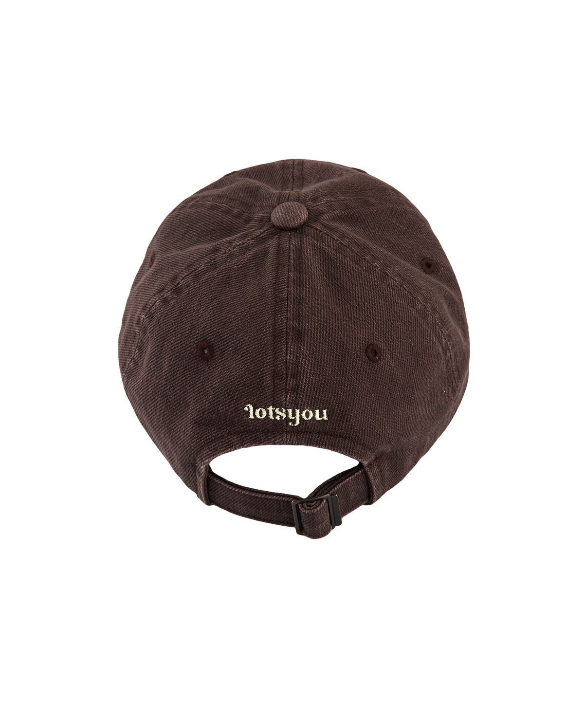 라츠유(LOTSYOU) lotsyou_With Many Love Ball Cap Brown