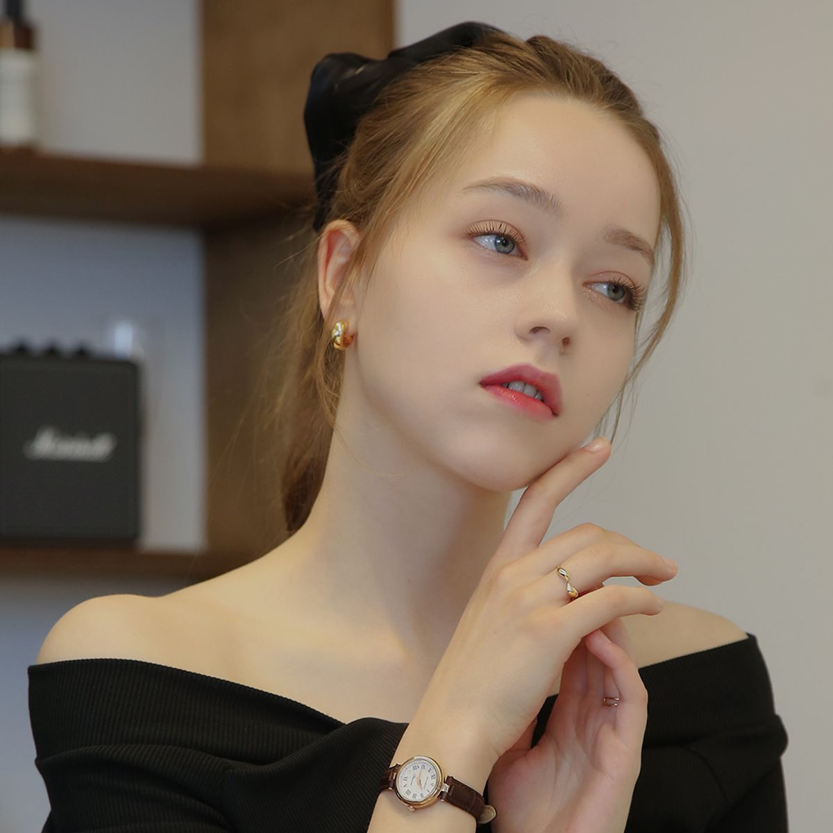 디유아모르(DIEUAMOUR) 이즈 클래식 귀걸이