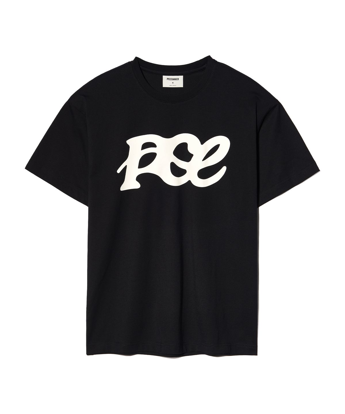 피스메이커(PIECE MAKER) PCE WAVE BIG LOGO TEE (BLACK)