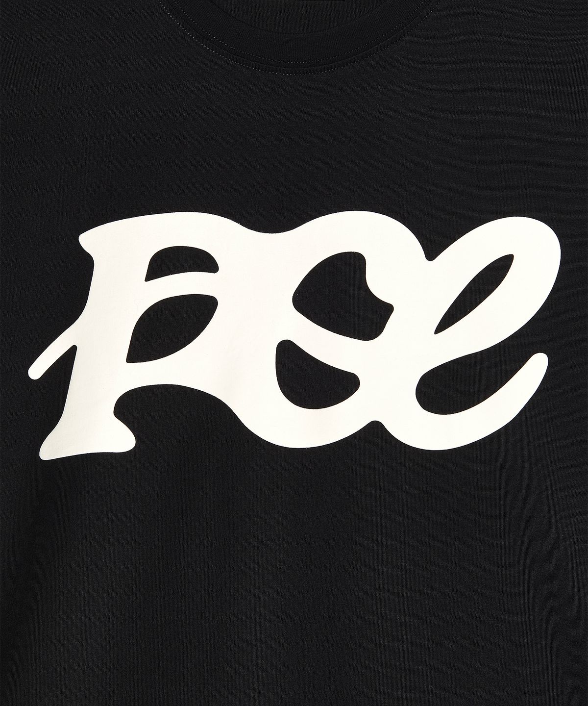 피스메이커(PIECE MAKER) PCE WAVE BIG LOGO TEE (BLACK)