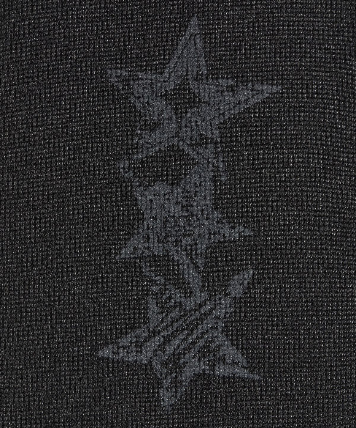 피스메이커(PIECE MAKER) VINTAGE STAR SLEEVELESS TANK TOP (BLACK)