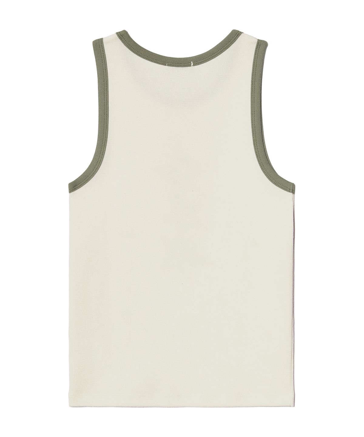 피스메이커(PIECE MAKER) VINTAGE STAR SLEEVELESS TANK TOP (CREAM)