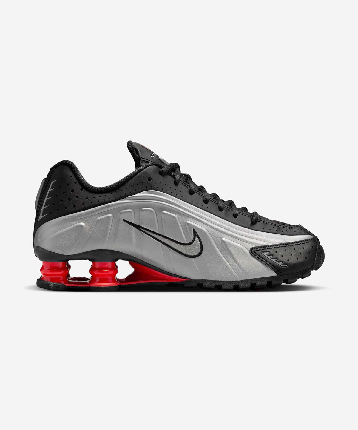 나이키(NIKE) 샥스 R4 W - 블랙:라이트 크림슨:메탈릭 실버 / AR3565-011