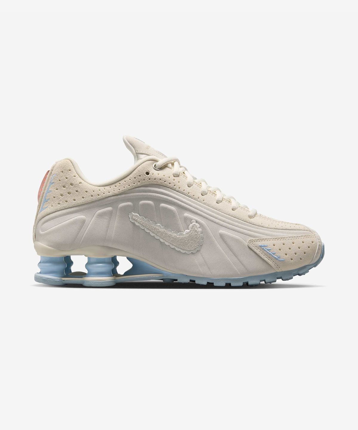 나이키(NIKE) 샥스 R4 SE W - 페일 아이보리:라이트 오어우드 브라운:셀러스틴 블루:세일 / IH3572-110