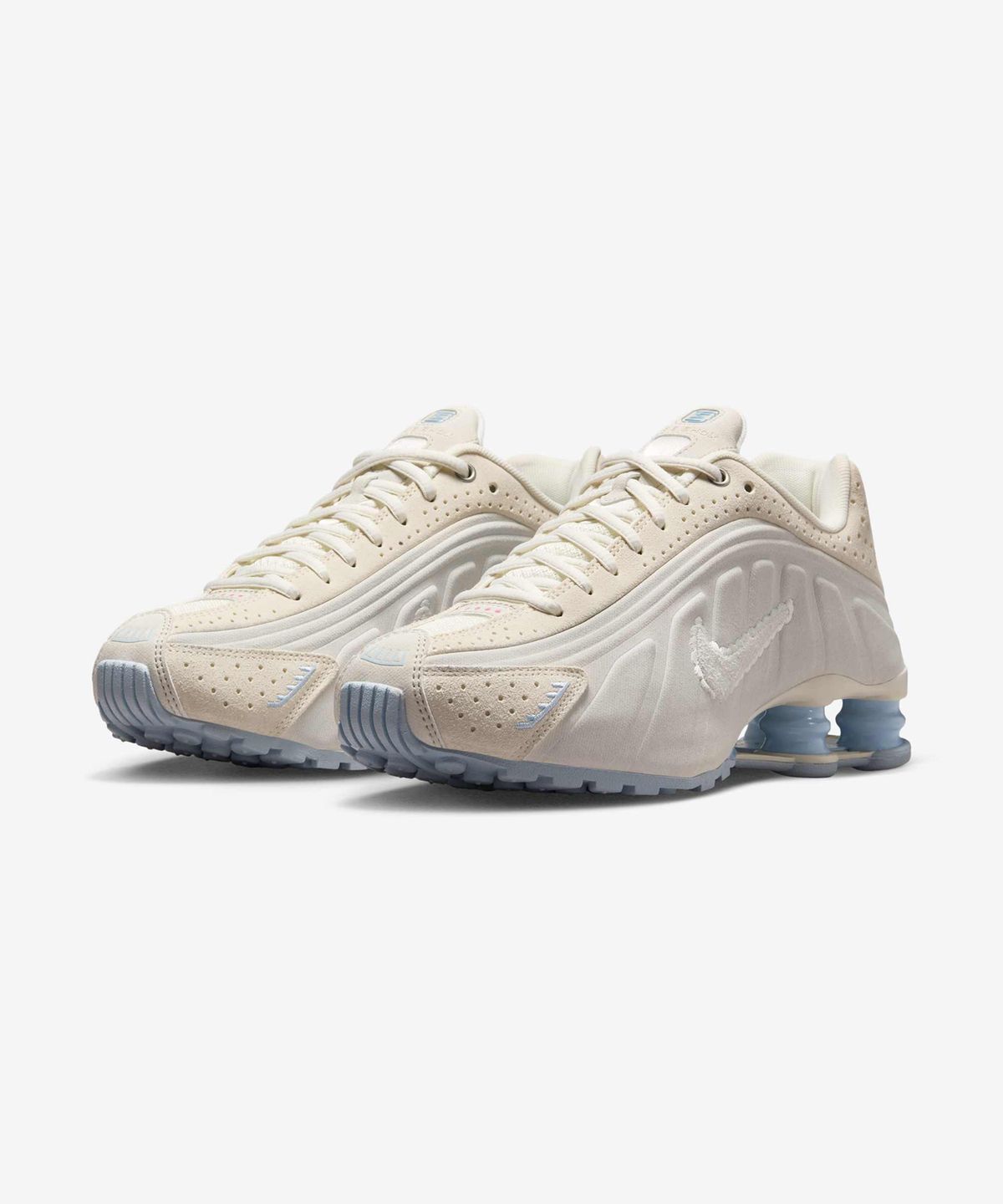 나이키(NIKE) 샥스 R4 SE W - 페일 아이보리:라이트 오어우드 브라운:셀러스틴 블루:세일 / IH3572-110