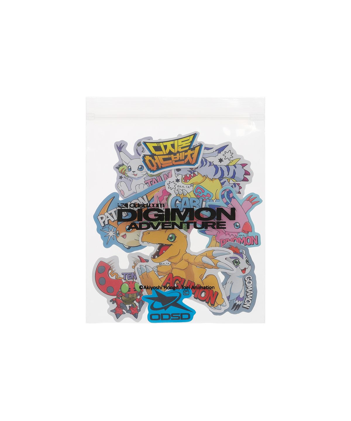 오드스튜디오(ODDSTUDIO) [디지몬 어드벤처] Sticker Pack