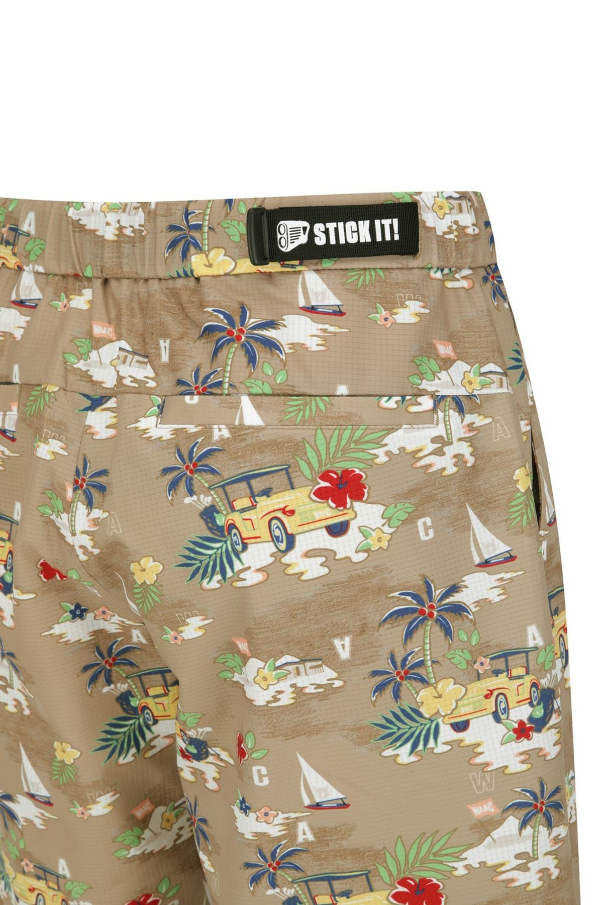 왁(WAAC) Men Patterned Shorts_WMPNM25302BEX