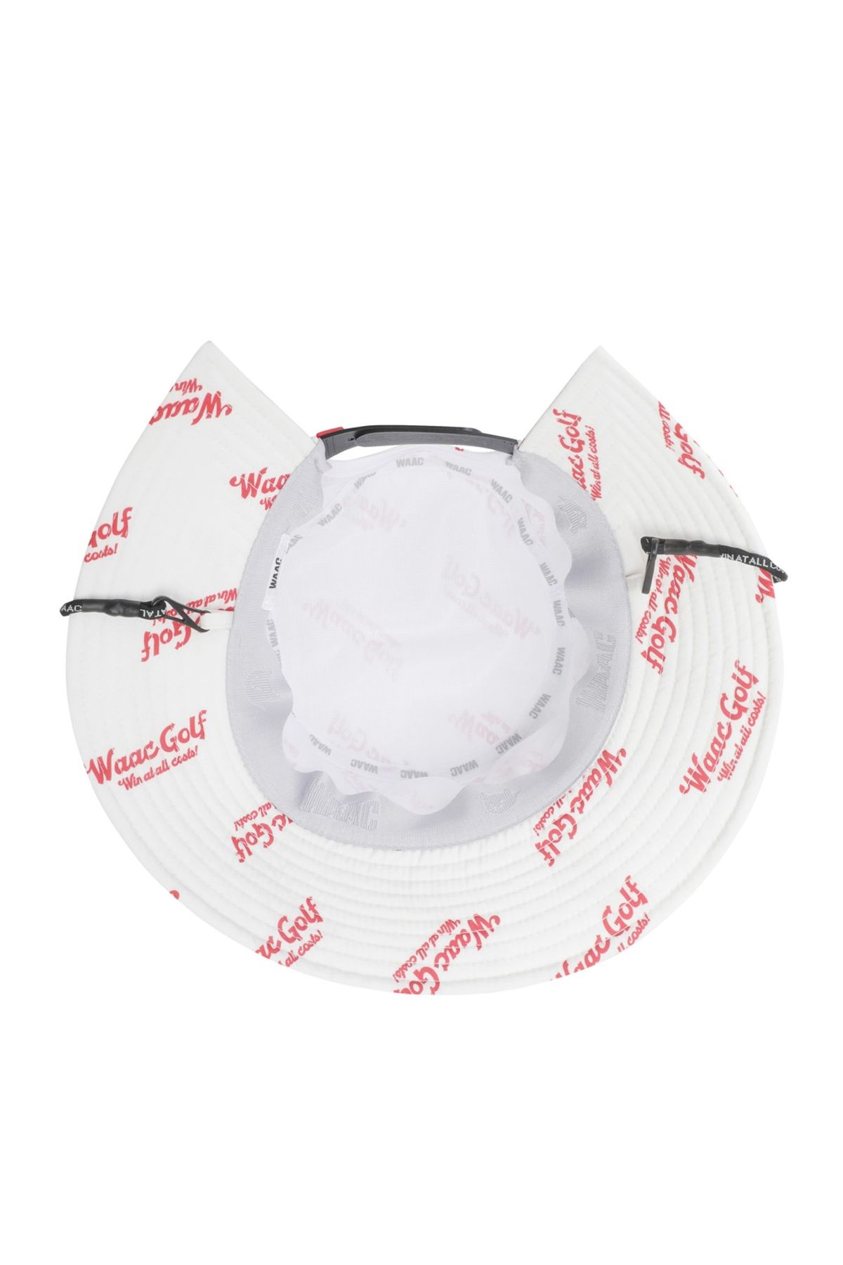 왁(WAAC) Pattern Bucket Hat_WGRCX25217IVX