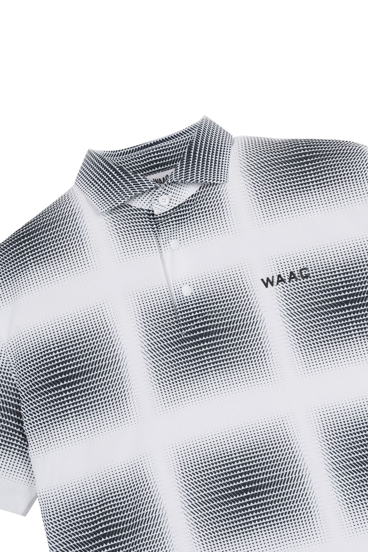 왁(WAAC) PLAYER S EDITION Pattern SS Polo_WMTCM25209BKX