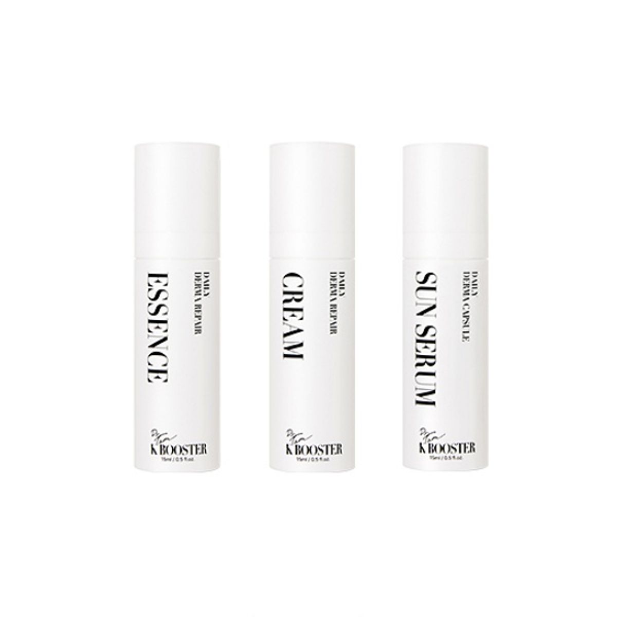 케이부스터(KBOOSTER) 쁘띠 키트 (더마 에센스+크림+선세럼 15ml)