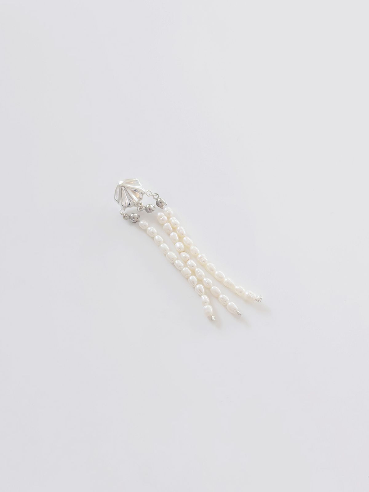 스틸 인스턴트(STILL INSTANT) Sea Veil Pearl Drop Earring
