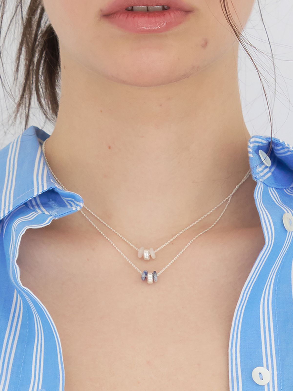 스틸 인스턴트(STILL INSTANT) Triple Tide Necklace