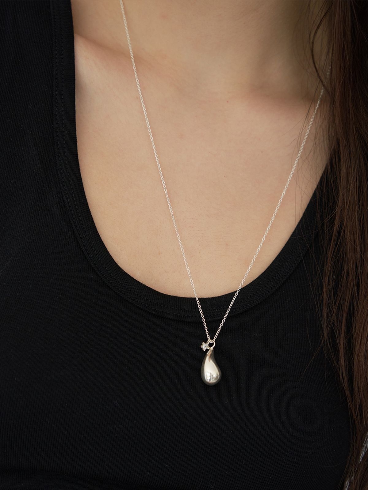 스틸 인스턴트(STILL INSTANT) Star Curl Necklace