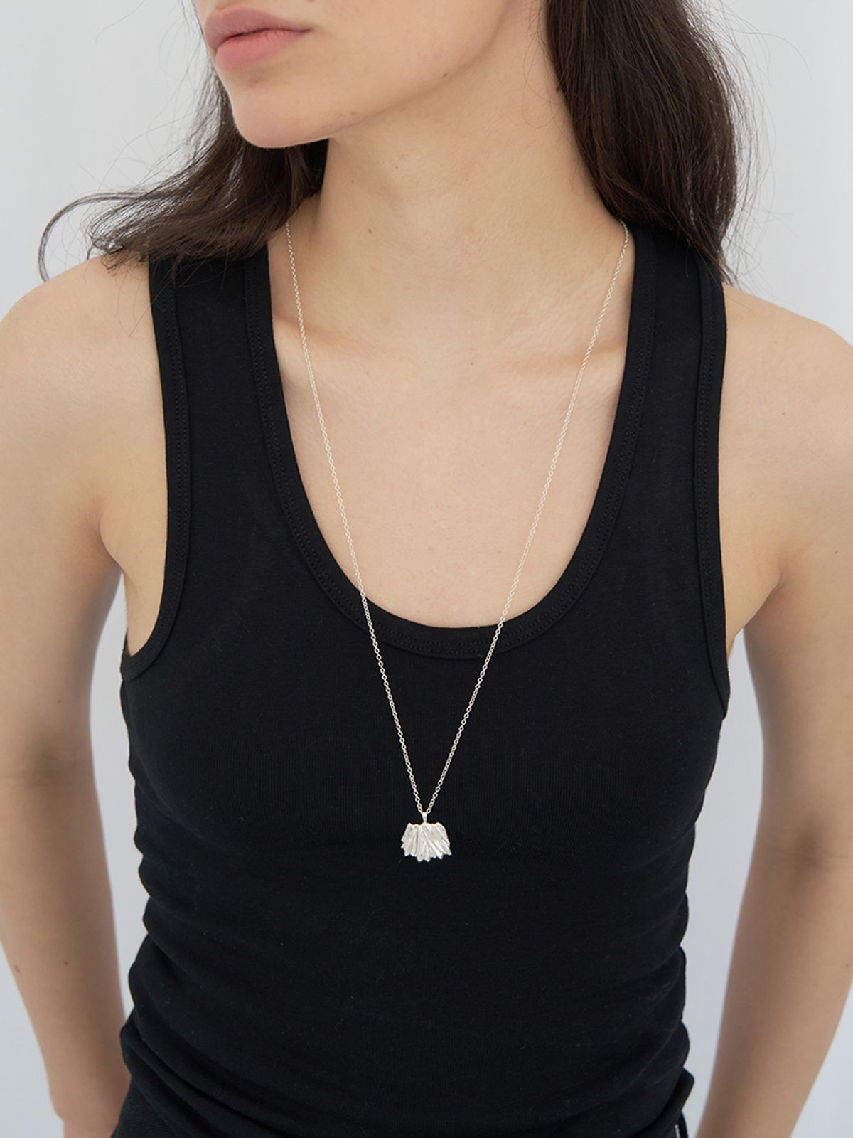 스틸 인스턴트(STILL INSTANT) Wave Fold Necklace