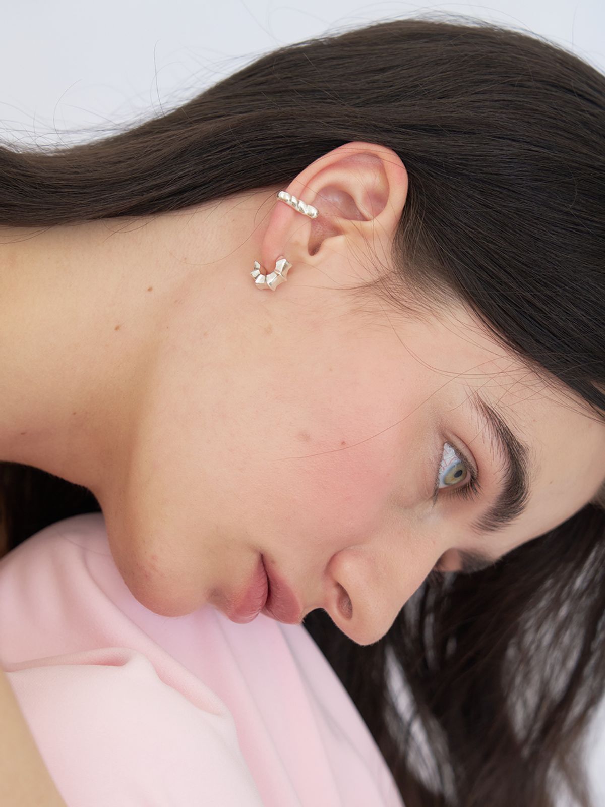 스틸 인스턴트(STILL INSTANT) Ripple Loop Ear Cuff